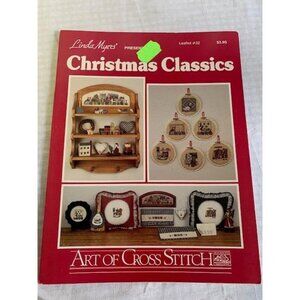 Linda Myers Christmas Classics Counted Cross Stitch Leaflet 32 Festive Designs